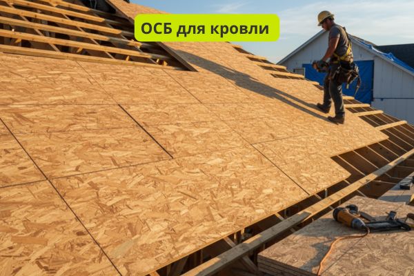 ОСБ для кровли фото
